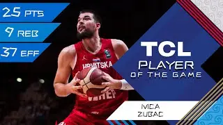 Ivica Zubac (25 PTS) | TCL Player Of The Game | DOM vs CRO | FIBA OQT 2024 Greece