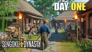 Can I Survive 100 Days in Sengoku Dynasty | Hindi P-1