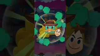 Perry the Platypus 😍 at Level 1 - Face Expression and Attack #disneyemojiblitz #phineasandferb
