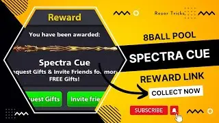 8Ball Pool Spectra Cue Link Free | ThursdayGift | 8bp Rewards | Rezor Tricks