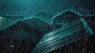 No Ads Rain Sounds for Sleeping – ASMR Tin Roof Rain for Peaceful Deep Sleep