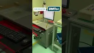 DMTec tập kết, lắp đặt m&aacute;y khắc laser sợi quang 50W cho kh&aacute;ch h&agrave;ng