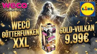 Weco Feuerwerk - Götterfunken XXL | Neuheit 2025 | Lidl 