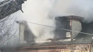 Firefighters battle flames in cold temperatures | 28/22 News