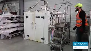 Schmale Plattformtreppe RC