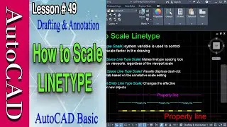How To Scale Linetype