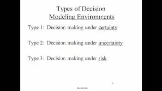 ( DSS ) ---  Decision Analysis