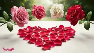 Eternal Rose Bloom &mdash; A Magical Cinematic Transformation of Floating Roses