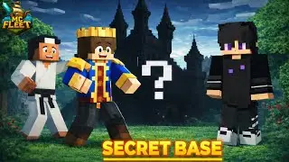 Making Secret Base In MCFLEET #minecraft #gaming #mcfleet