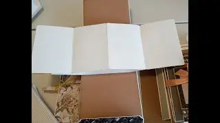 Tuto #3a de 12 | Album Pour Parents des Mari&eacute;s (D&eacute;butant) | Pop-Up Page 2 | Scrapbooking