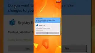 Do you want allow this app to make changes to your device in windows