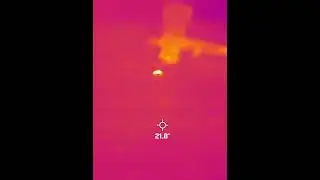 FLIR video of hydrogen in palladium reacting with oxygen in the air