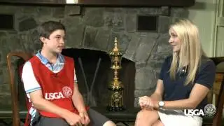 2013 U.S. Amateur: Matt Fitzpatrick's Brother and Caddie, Alex
