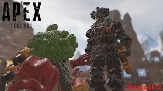 Apex legends all finishers on Caustic (Last laugh) (request)