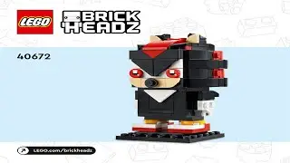 LEGO instructions - BrickHeadz - 40672 - Sonic the Hedgehog&trade; Knuckles & Shadow (Shadow)