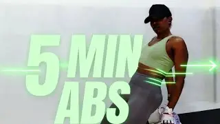 5 MINUTE ABS 🔥 Feel the Burn Fast (Beginner Friendly) #absworkout 