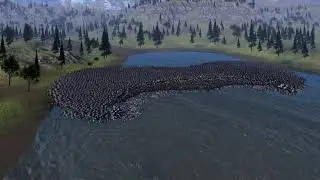 2500 Laser Knight vs 4000 Giant Ogre-Ultimate Epic Battle Simulator!