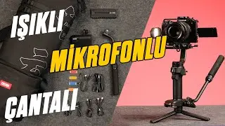 ÇANTASI , IŞIĞI ve MİKROFONU ile GELEN GIMBALL | Zhiyun Weebill 3 Combo (Kutu Açılışı & Ön İnceleme)
