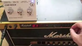 Speaker Simulator  Cab Rock VS the JMP I Speaker Simulation