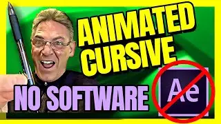 Animated Handwriting Text - How To Setup GREEN SCREEN With This AMAZING Website