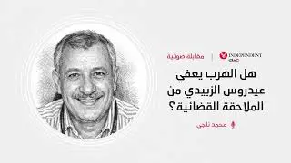 هل الهرب يعفي عيدروس الزبيدي من الملاحقة القضائية؟