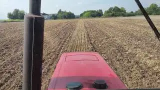 Zetor 9540 z broną talerzową lemtech -wał strunowy.