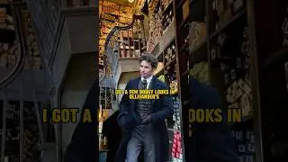 Eddie Redmayne Reveals Hilarious Fail Choosing Wand at Ollivander&rsquo;s 😂 #EddieRedmayne #shorts