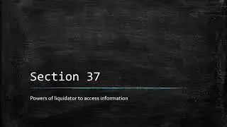 Section 37 of IBC 2016