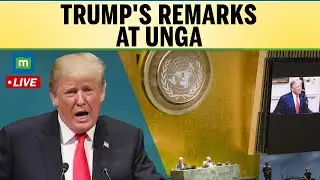 LIVE: President Trump Delivers First UNGA Speech Since Reelection | USA & World Leaders
