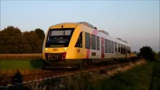 Königsteiner Bahn mit vielen Makros zwischen Frankfurt-Höchst und Liederbach