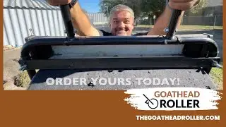 Get rid of Goatheads with the Goathead Roller!  #puncturevinecontrol #stickerburr