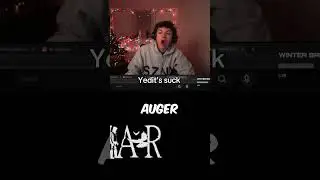 Yedit's Suck #auger #ye #reaction #shorts