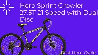 Hero Sprint Growler 27.5T 21 Speed with Dual Disc