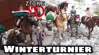 Winterturnier😍Schleich|Zicke+ RIESIGER STURZ😱