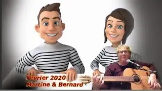 Avec le coeur    (Art Lyb)   -  duo   Martine & Bernard