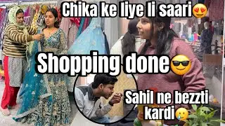 Chika ke liye khrid liye kapdy🤟🏻😎 aur mene bhi ki shopping 🛍️ #misspiru #dailyvlog #shopping #shadi 