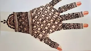 simple mehndi design front hand 🔥mehandi design | mehndi designs 