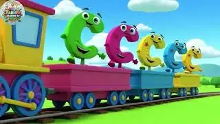 A to Z Train Alphabet Dance 🚂🔤   Fun ABC Learning and Alphabet Song for Kids   Preschool