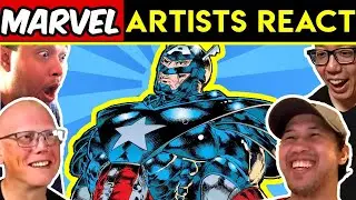 MARVEL ARTISTS REACT to 90'S COMIC BOOK COSTUMES! Episode 3!