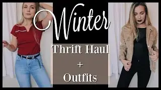 HUGE Winter Thrift Haul! |SarahDunk Haulmas