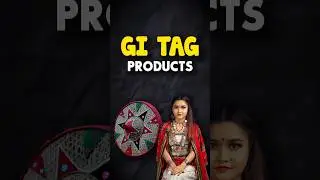 Geographical Indication Tags Products | GI TAGS #parcham #gitags #currentaffairs