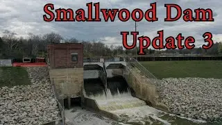 Update 3: Smallwood Dam and Lake Flood 2020 - Drone - Dam Collapse