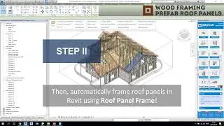 Prefabricated Timber/Steel Roof Paneling & Framing in Revit (Sneakpeek)