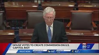 House votes to create commission on US Capitol riot