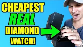 This Is The CHEAPEST REAL DIAMOND Watch You Can Buy! (WORTH IT?)