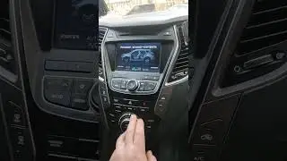 диагностика климата печки Hyundai Santa Fe DM3 (2012 - 2019)