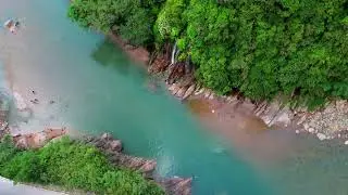 EL BOQUERON PADRE ABAD DESDE ARRIBA VISTA DESDE UN DRONE