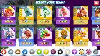 #DML Clear map 215 HEROIC MAP with Berry Dragon - Dragon Mania Legends