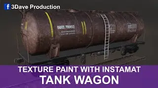 Texture Paint a Tank Wagon with Instamat