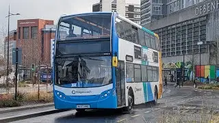 Hammered to sh#t - Stagecoach west ADL E400/trident 19165 - MX07 HNG 